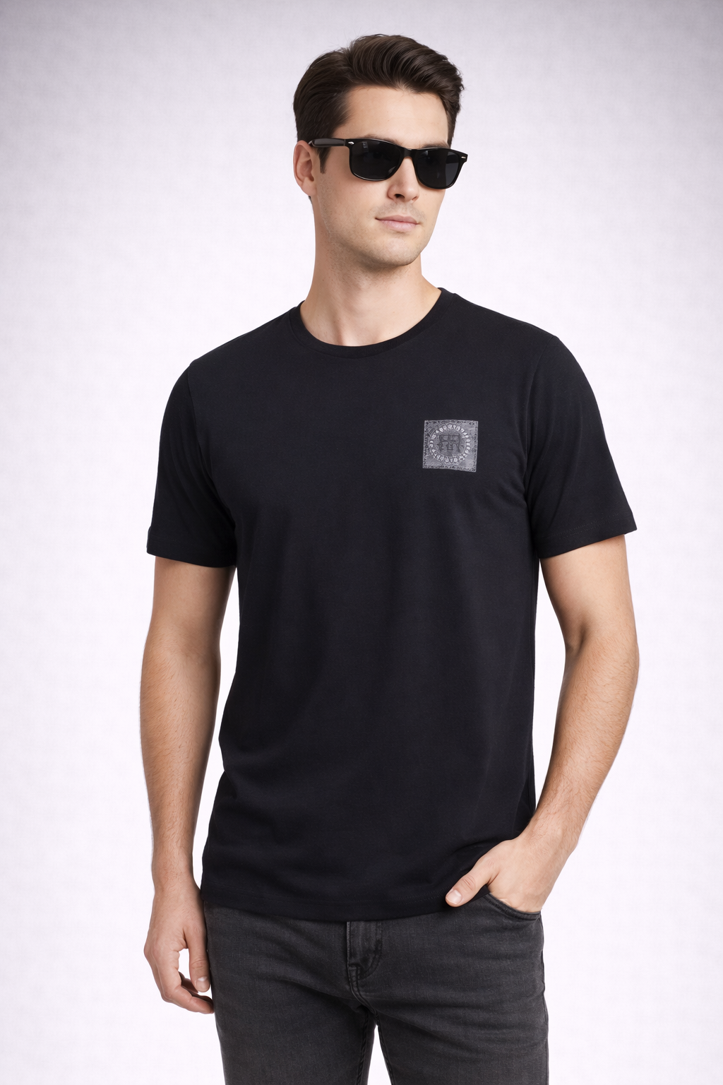UNWIND - Cotton crew Neck T-shirt