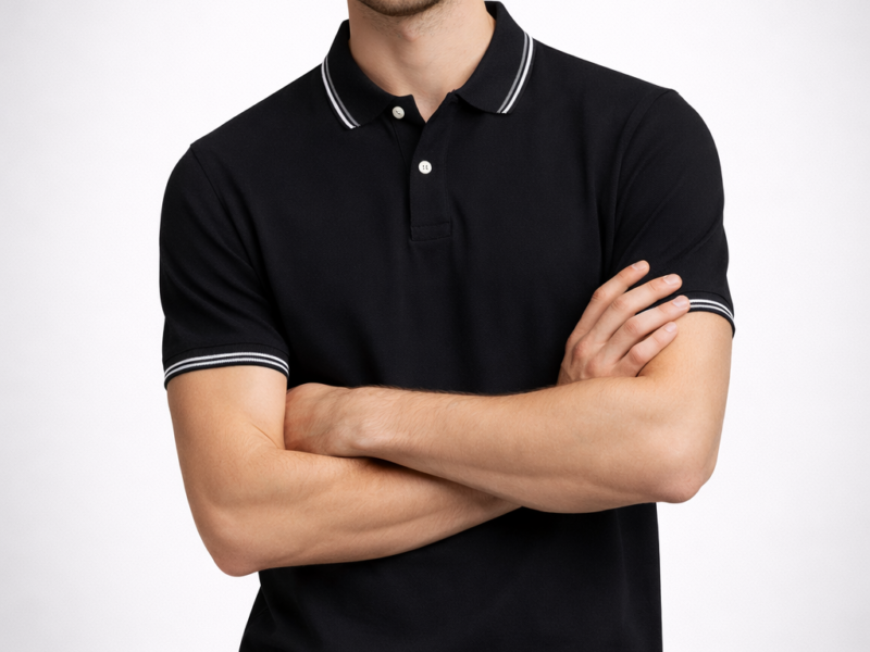 UNWIND Polo Neck T-shirt