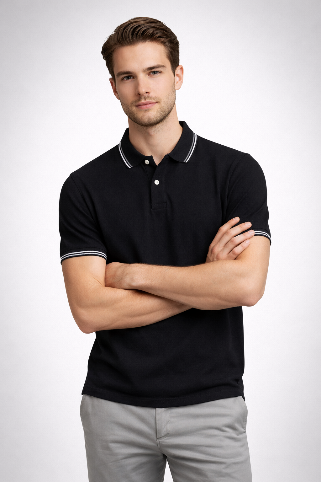 UNWIND Polo Neck T-shirt